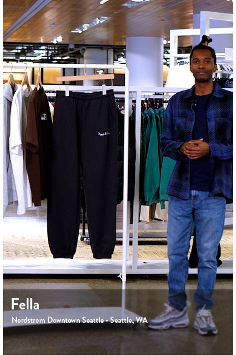 Wordmark Sweatpants video