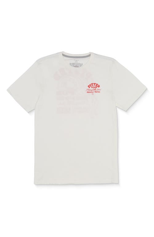 Volcom Pitted Pub Graphic T-Shirt in Off White 