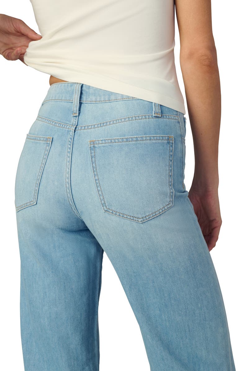 Joe's Jeans The Blake High Waist Crop Wide Leg Jeans, Alternate, color, Delightful