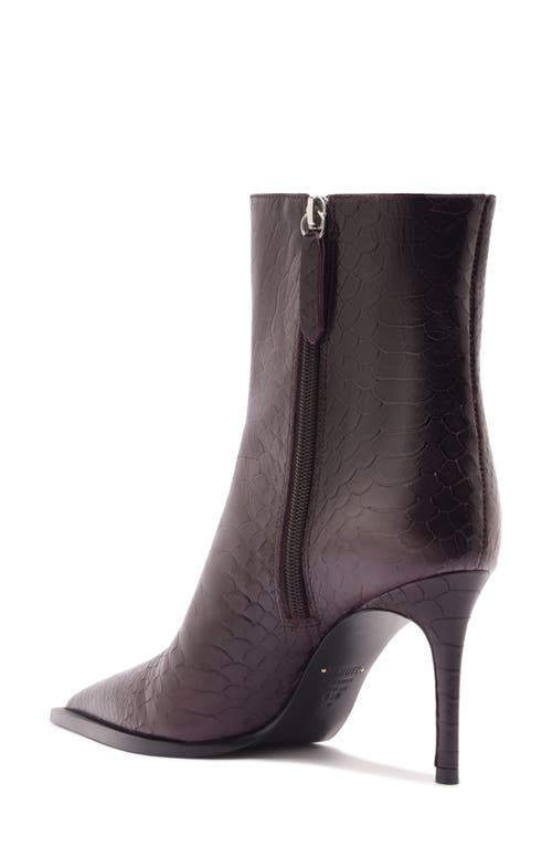 Schutz Mary Stiletto Boot In Brown