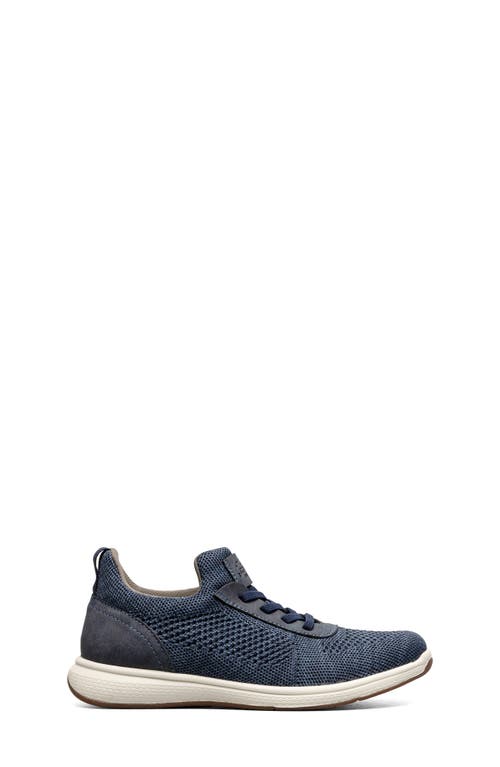 Florsheim Boys' Satellite Jr. Knit Elastic Lace Slip On Sneakers - Toddler, Little Kid, Big Kid In Blue