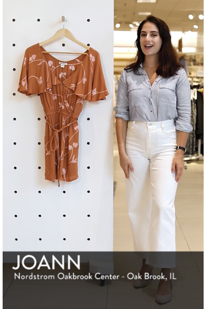 On The Run Drape Shoulder Romper video