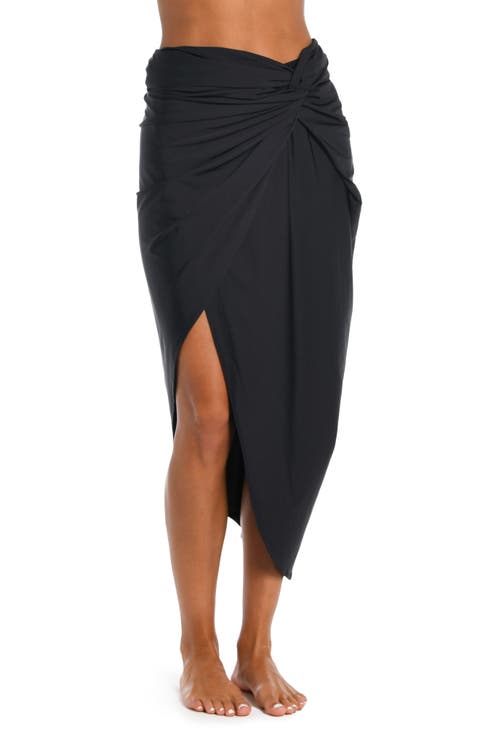 Solids Convertible Faux Wrap