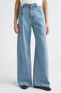 Maison Margiela Décortiqué Wide Leg Jeans