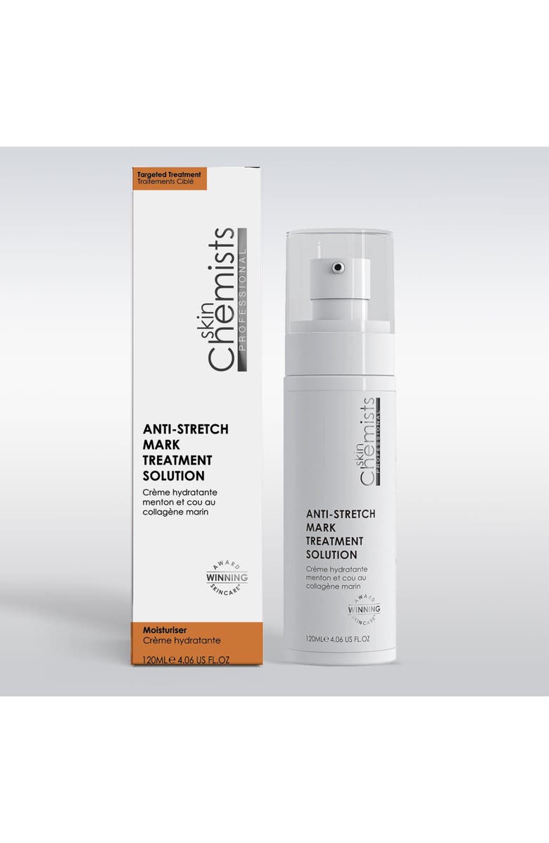SKINCHEMISTS Anti-Stretchmark Treatment Solution 120ml for Loss of Firmness, Anti-Aging, Main, color, White