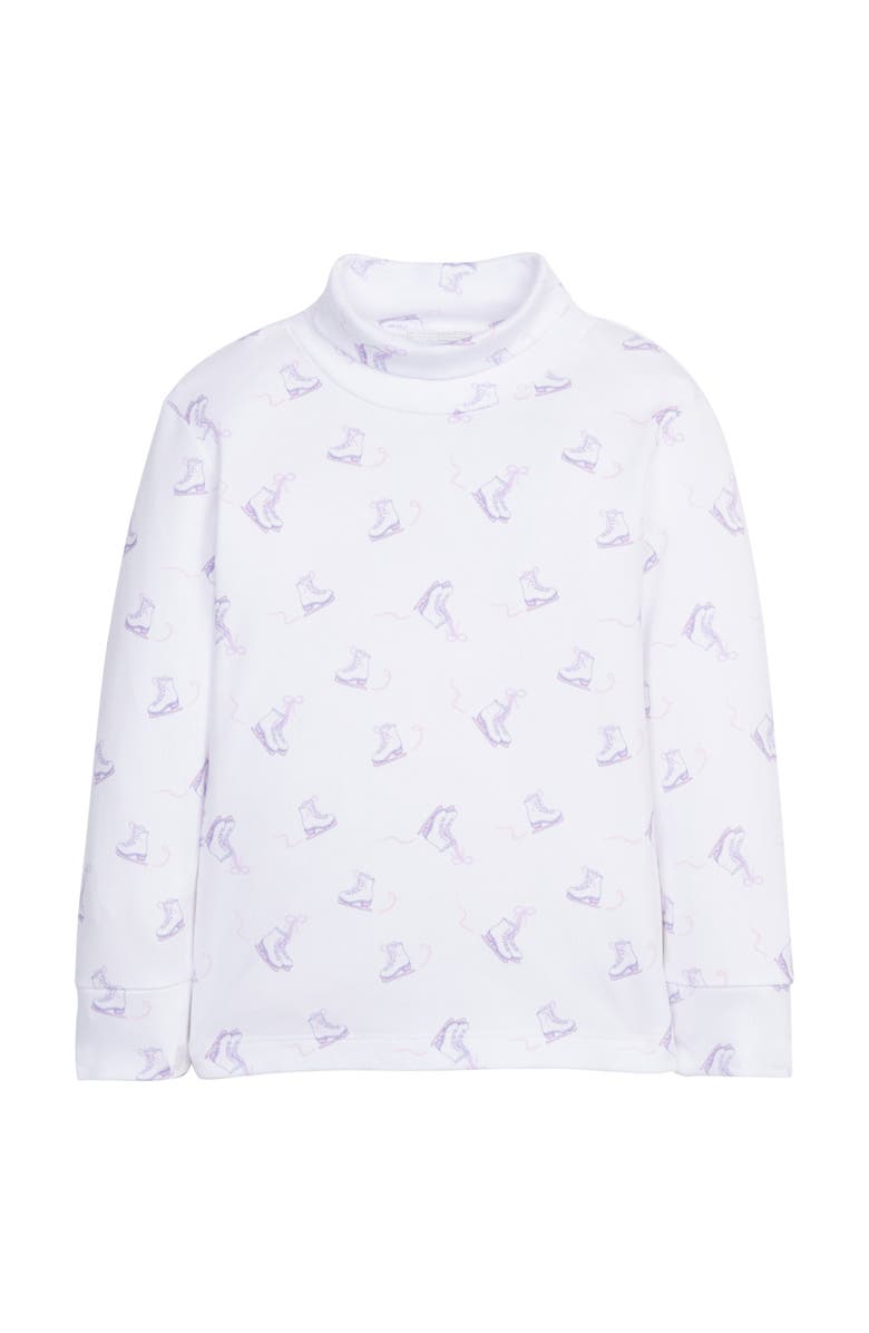 Little English Kids' Printed Turtleneck, Main, color, Ice Skates