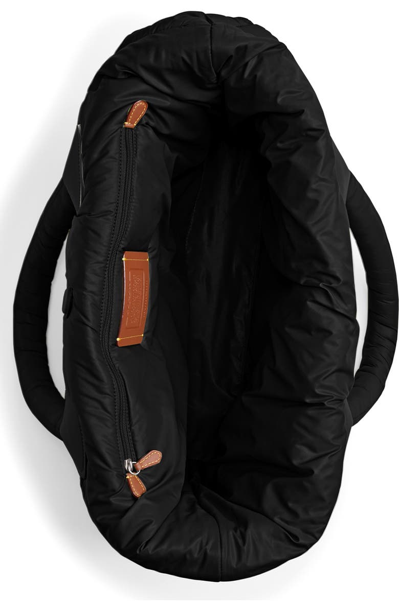 COACH Iris Quilted Nylon Tote, Alternate, color,