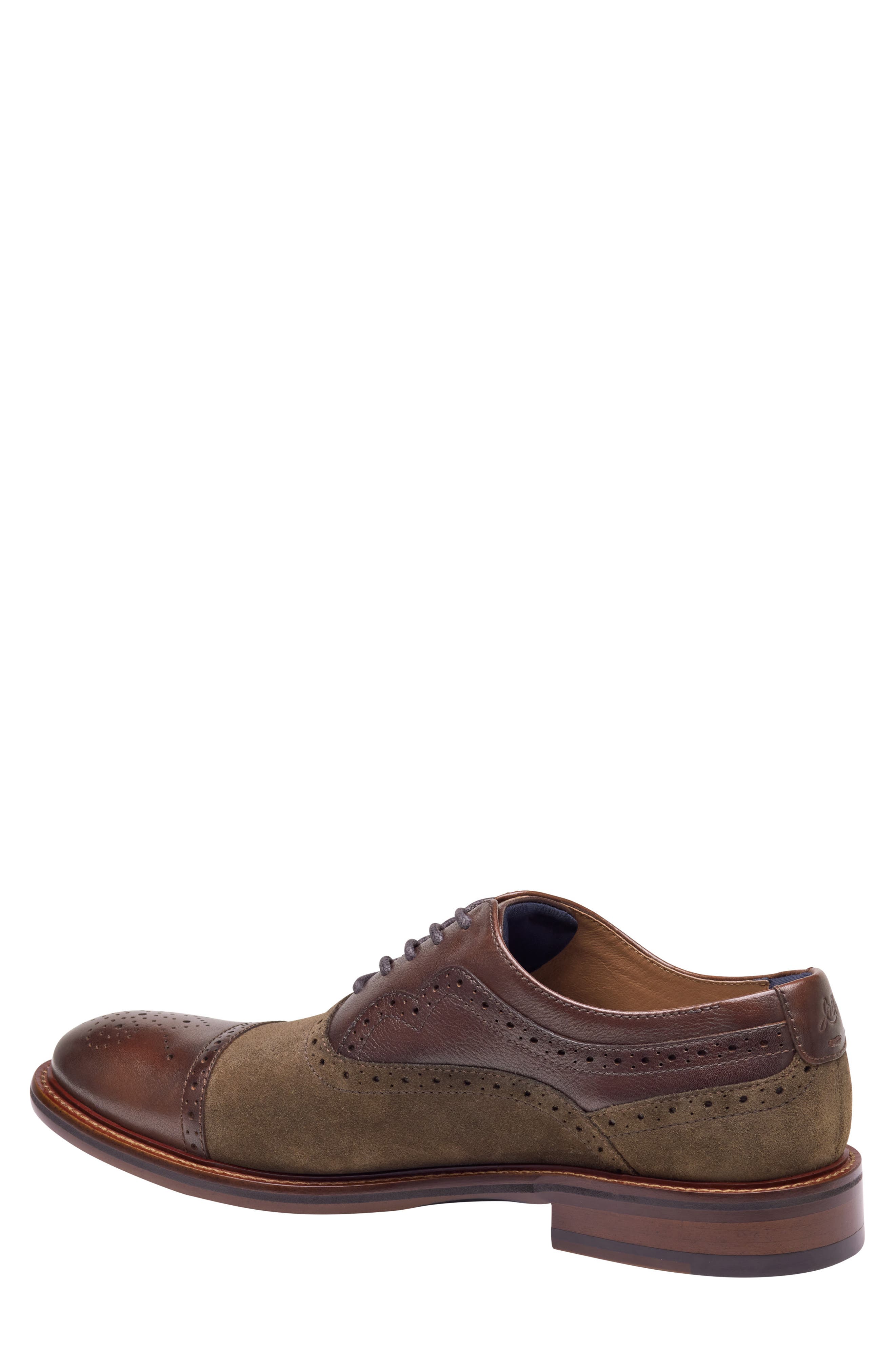 Conard 2.0 Cap Toe Oxford, Alternate, color, MAHOGANY HAND-FINISHED GRAIN