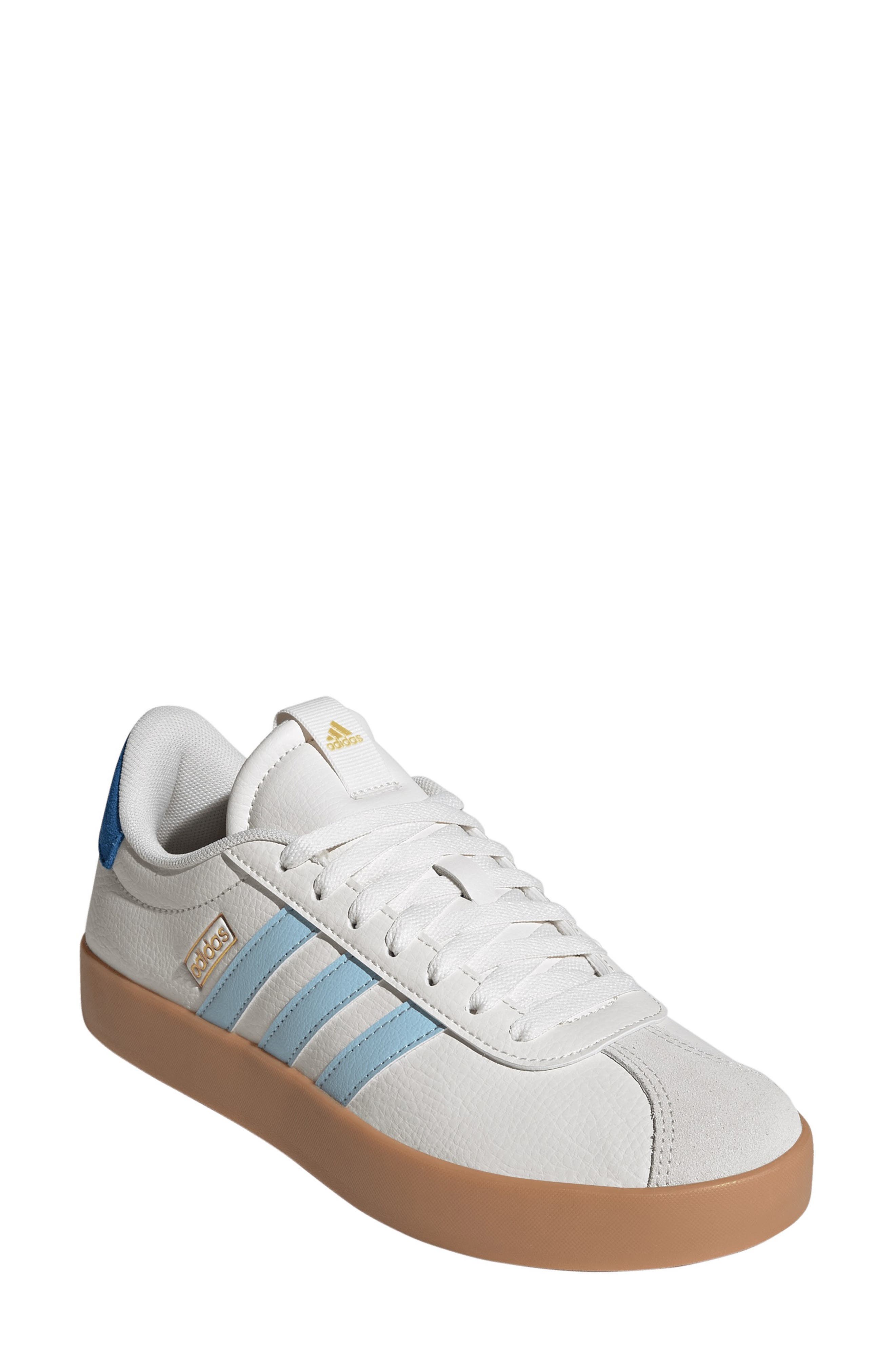 CORE WHITE/ ICE BLUE/ GOLD