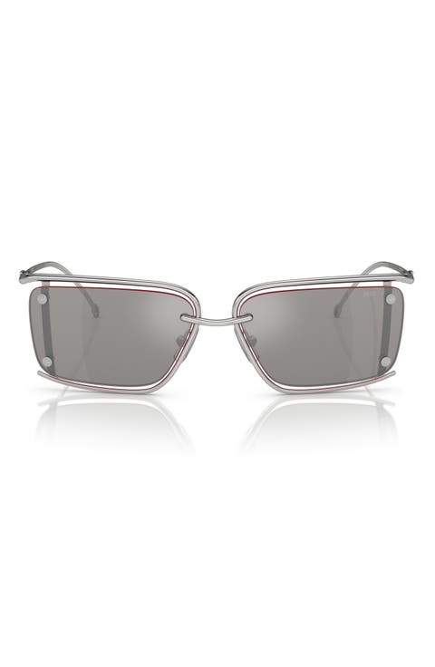 57mm Rectangular Sunglasses