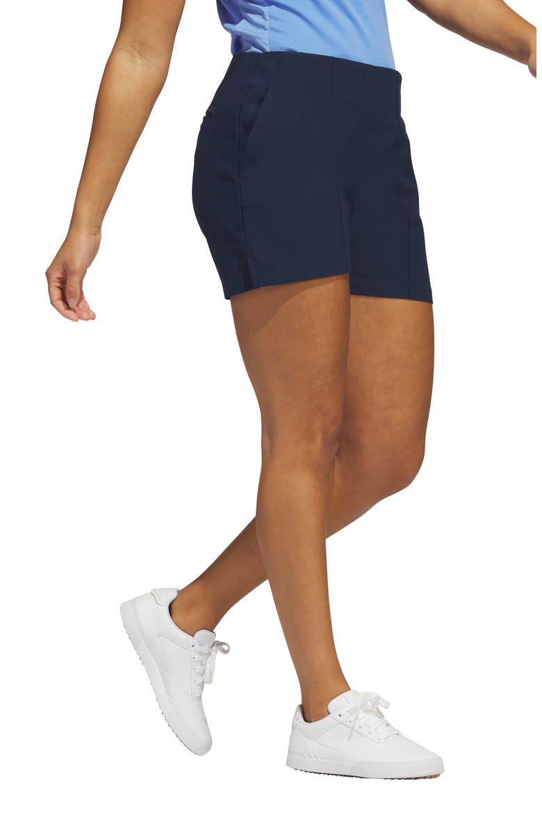Pleated Golf Shorts, Alternate, color, CONAVY