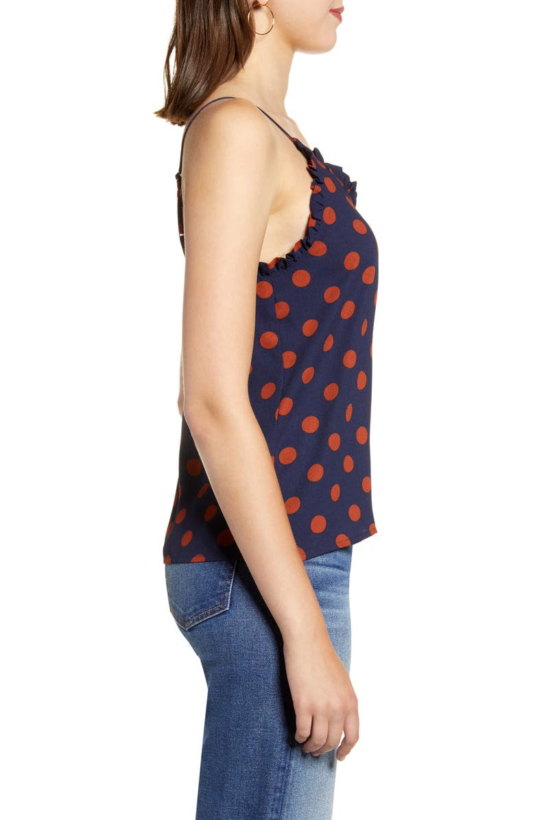 Halogen<sup>®</sup> Ruffle Trim Camisole, Alternate, color, 