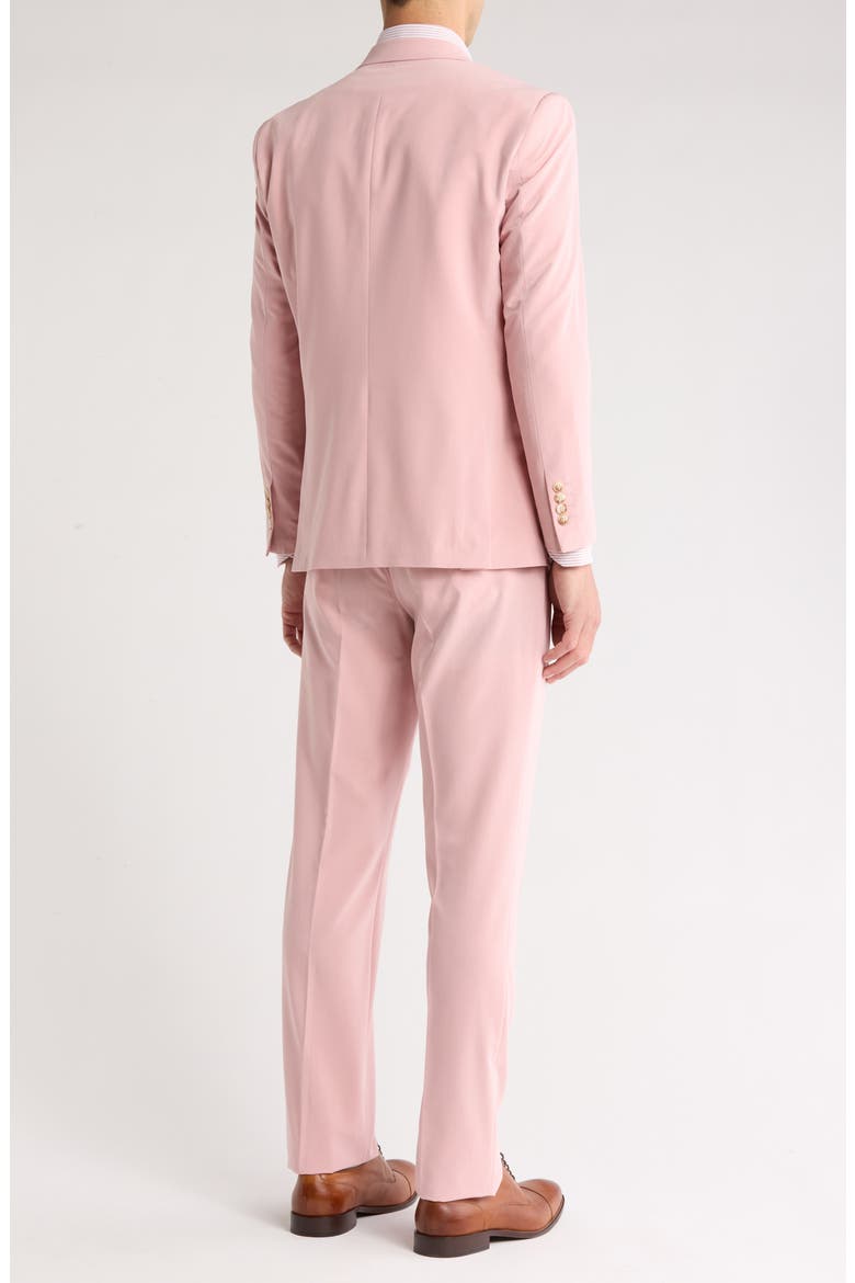 Slim Fit Stretch 2-Piece Suit, Alternate, color, PINK
