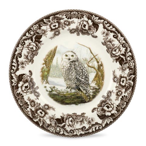 Woodland Birds 10.5" Dinner Plate