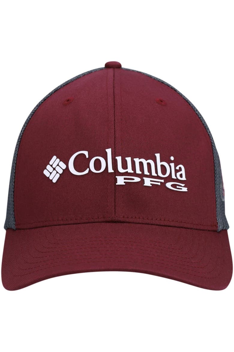 Men's Columbia Maroon Texas A&M Aggies PFG Snapback Adjustable Hat, Alternate, color, Maroon