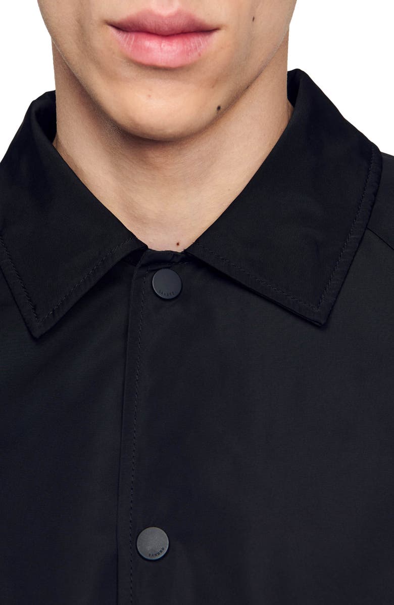 SANDRO Technical fabric jacket, Alternate, color, 