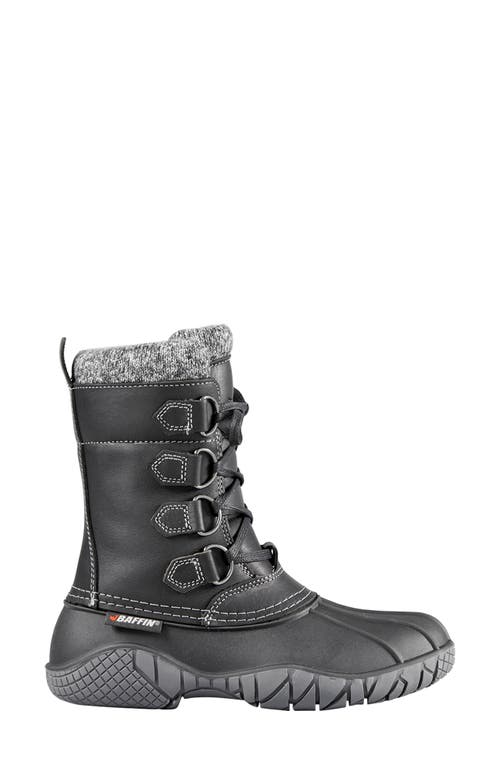 Baffin Yellowknife Water Resistant Snow Boot In Black