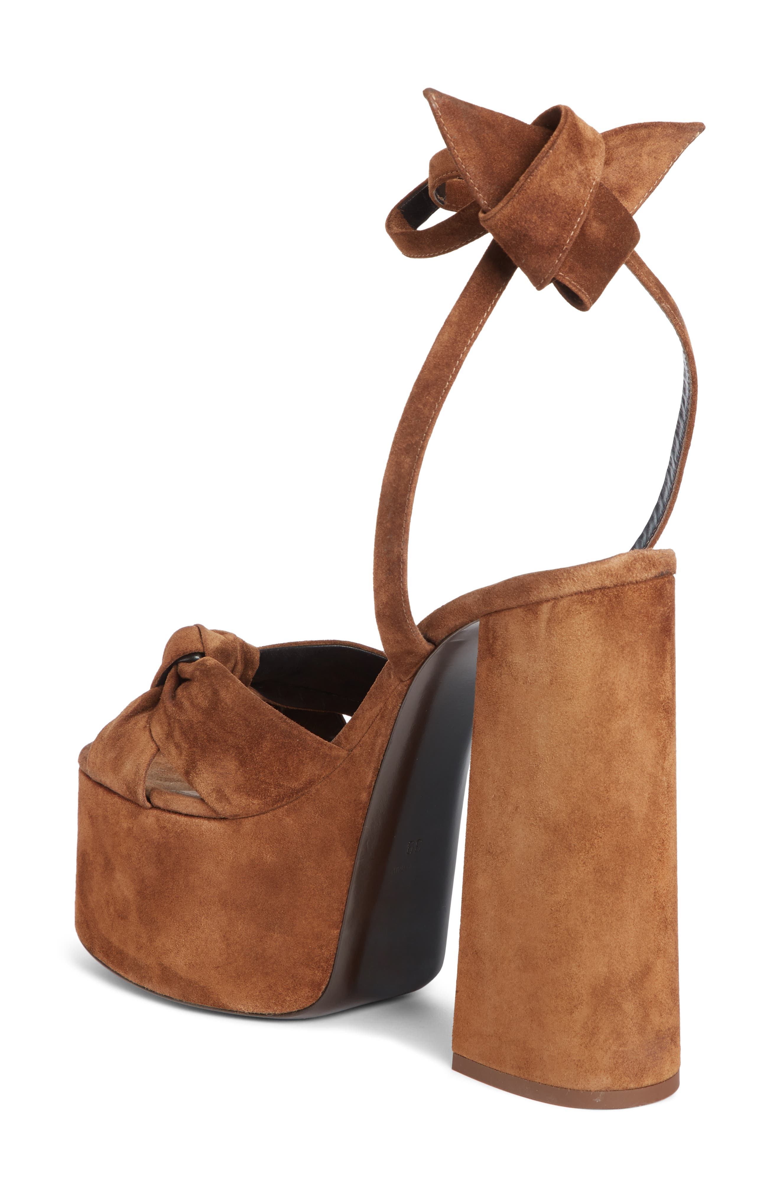 Saint Laurent Paige Platform Sandal, Alternate, color, 