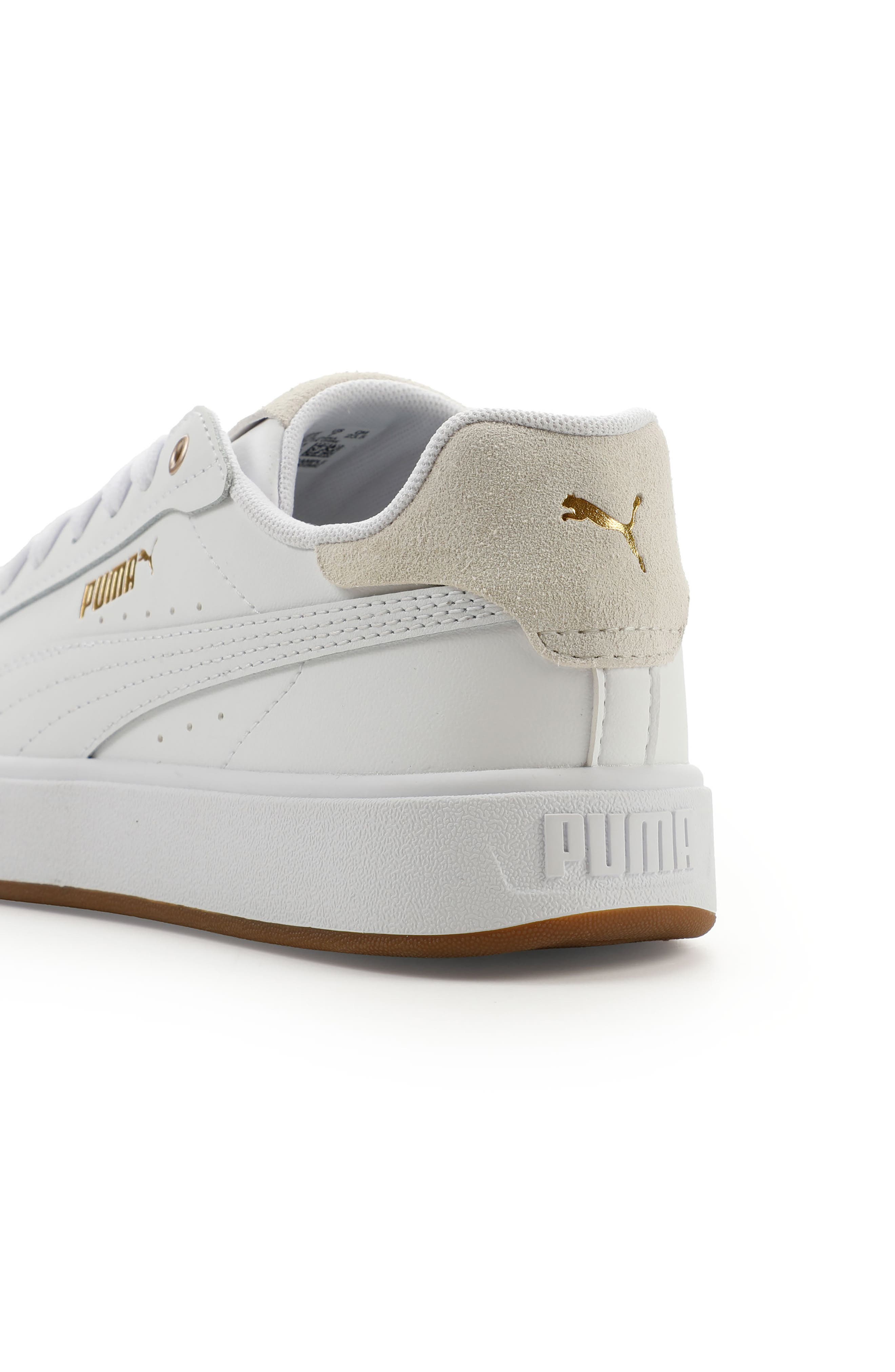 Aveline Sneaker, Alternate, color, PUMA WHITE/ PUMA GOLD