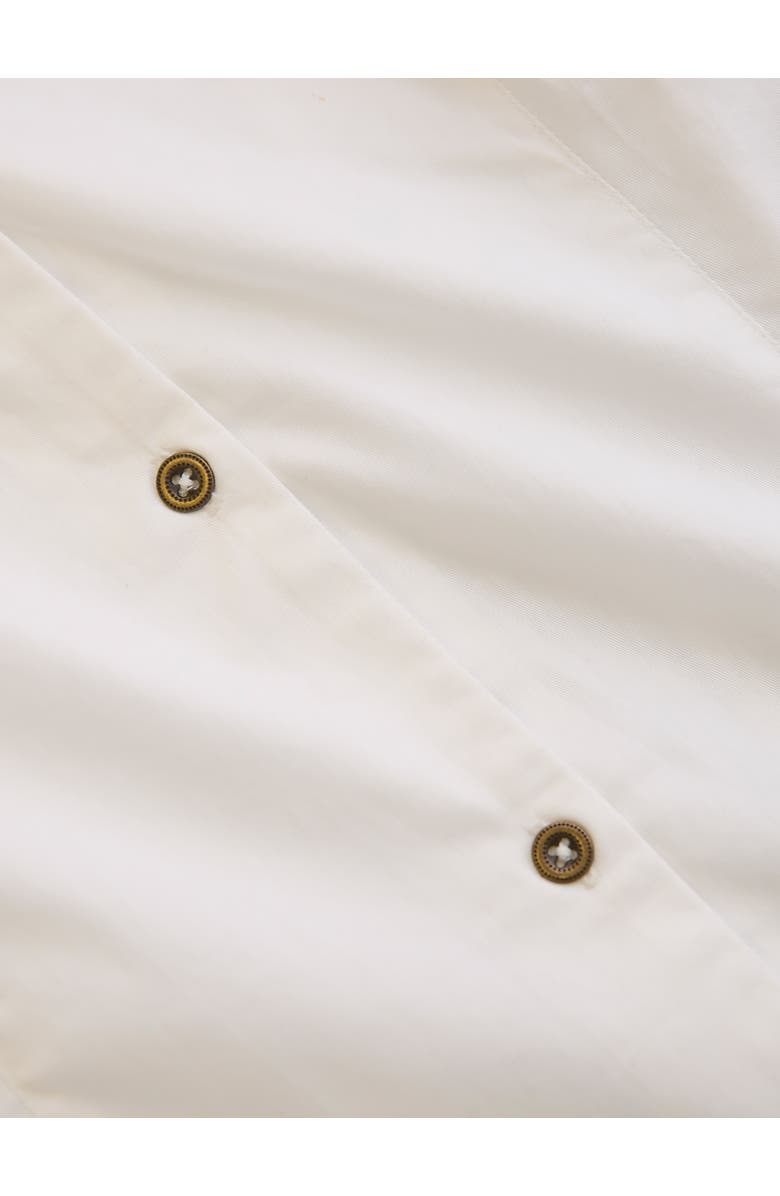 Celtic & Co. V-Neck Button Blouse, Alternate, color, Chalk