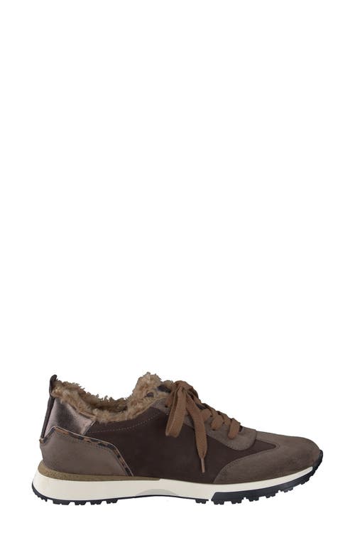 Paul Green Wasa Faux Fur Trim Sneaker