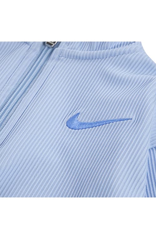 Nike Game Swoosh Match Pullover & Leggings Set In Blue