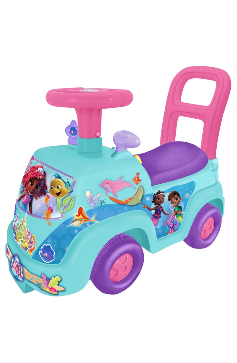 Kiddieland My First Adventure Rideon Ariel Sea, Disney Light & Sound, 12 Mo+, Main, color, Multicolored
