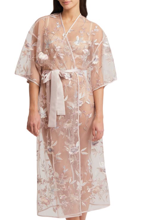 Stunning Sheer Organza Robe