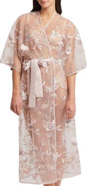 Rya Collection Stunning Sheer Organza Robe