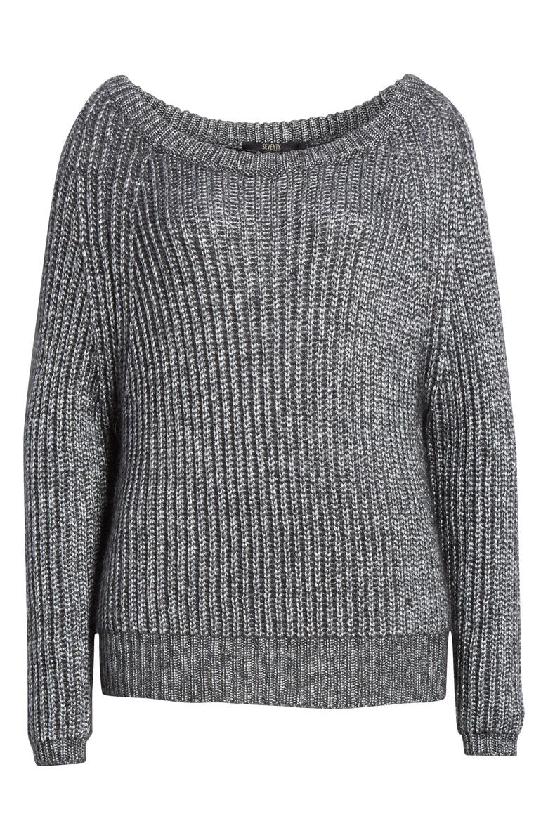 SEVENTY VENEZIA Seventy Shaker Stitch Sweater, Alternate, color, 