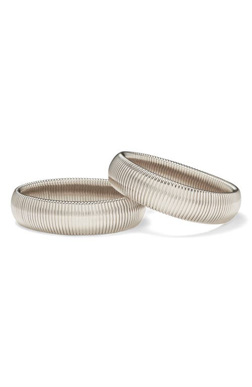 Lady Grey Ophidia Set Of 2 Bracelets In Metallic