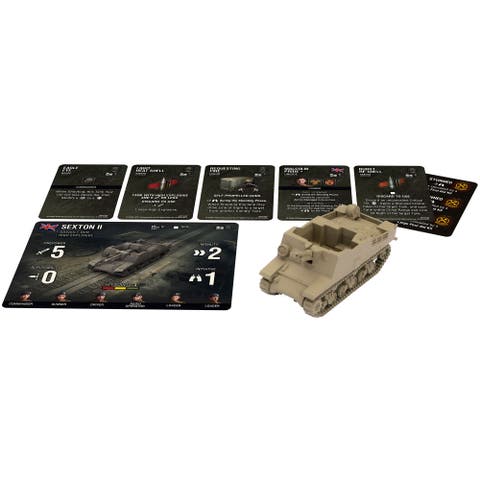 World Of Tanks Sexton Ii Wave 8 Assault Gun Expansion, Miniatures Game