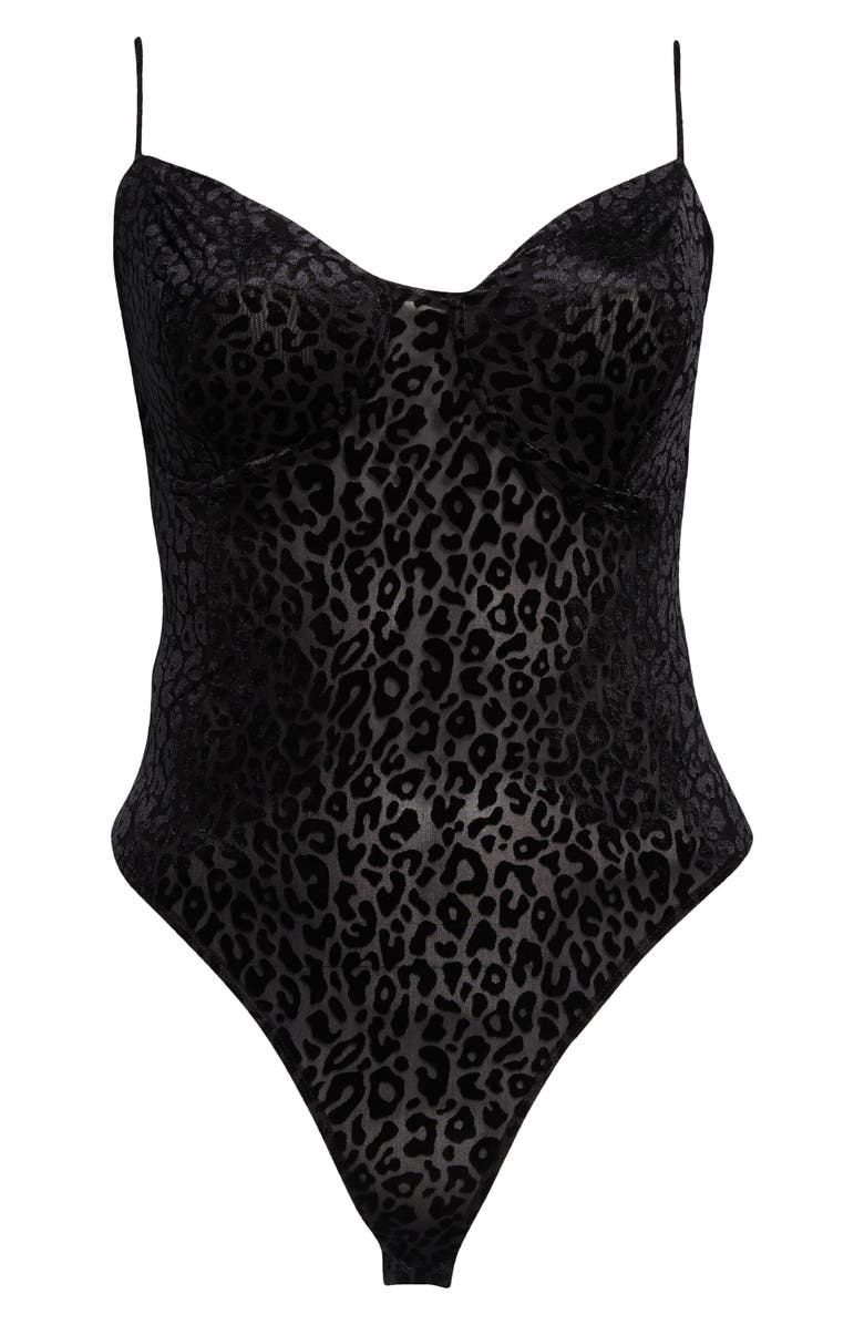 Naked Wardrobe Bustier Tank Bodysuit, Alternate, color,