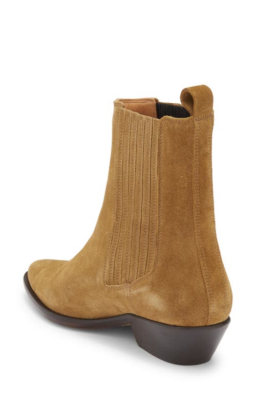 Isabel Marant Delena Pointed Toe Bootie In Brown