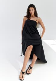 H&M Tie-strap Midi Dress