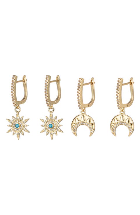 Jade 2-Piece Huggie Hoop Set