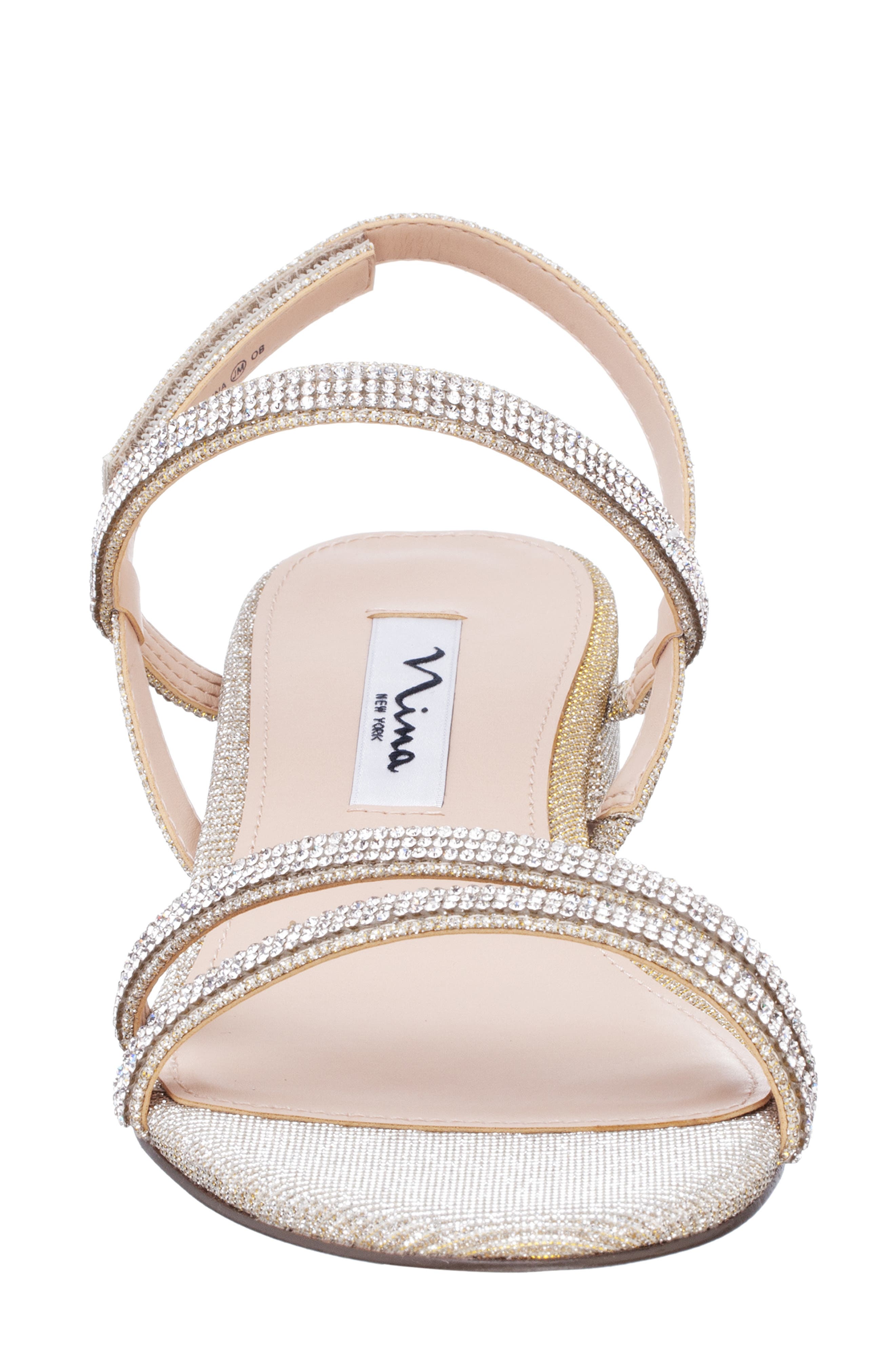 Nina Sarita Slingback Sandal, Alternate, color, Diamond Dust