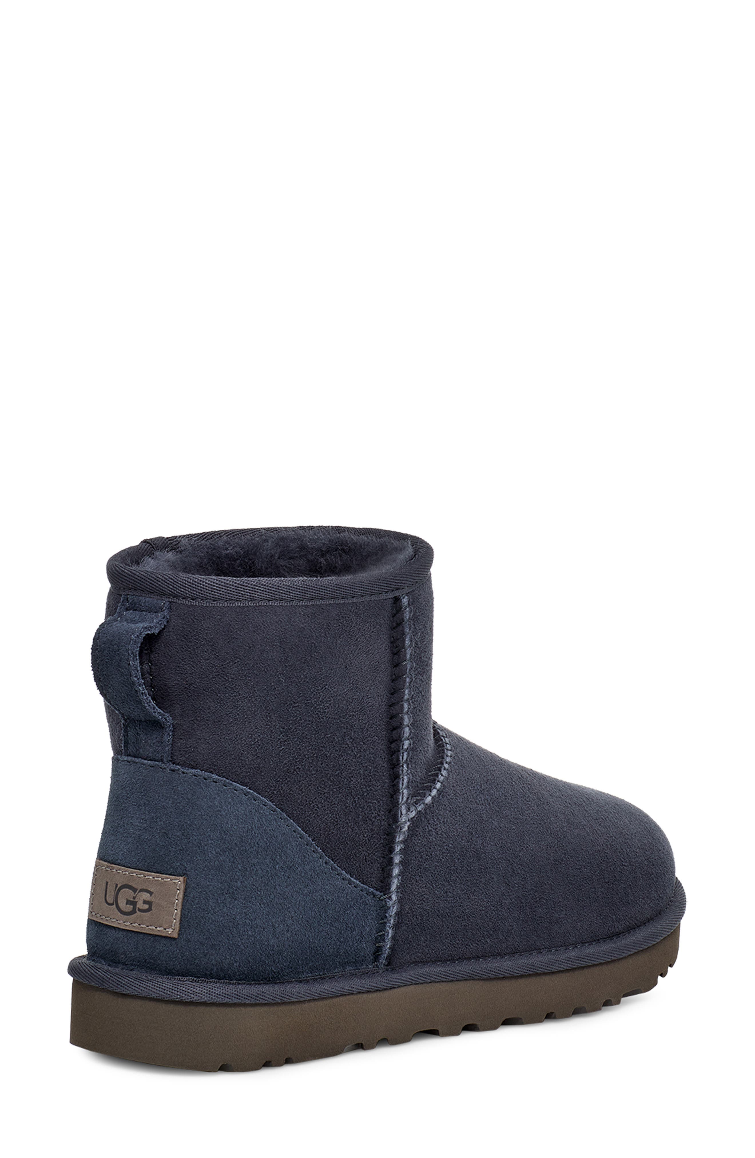 UGG<sup>®</sup> UGG Classic Mini II Genuine Shearling Lined Boot, Alternate, color, Evb