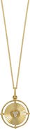 Bony Levy BL Icon Diamond Round Pendant Necklace