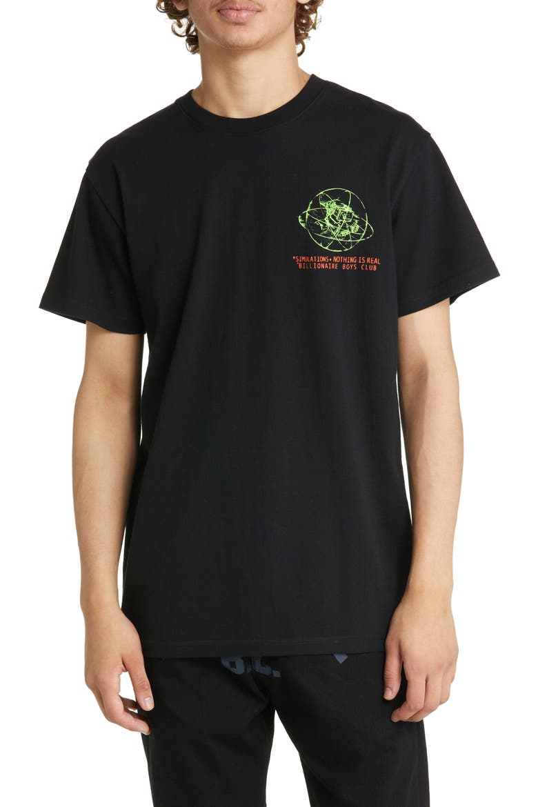 Adrenaline Cotton Graphic Tee, Main, color, BLACK