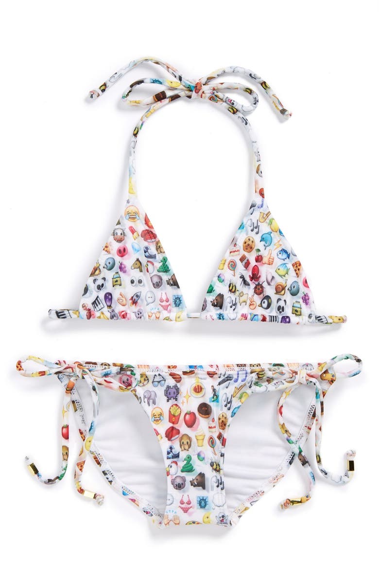 Terez 'Emoji' Two-Piece Swimsuit, Main, color,