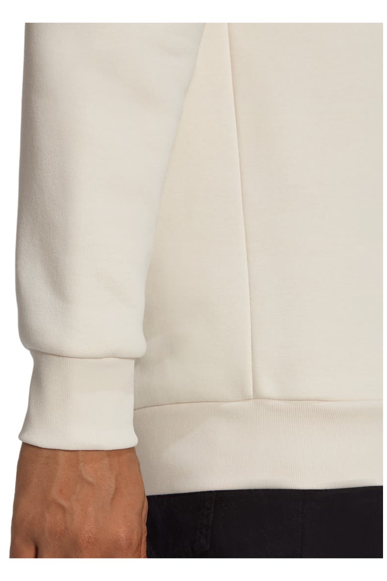 Essentials Crewneck Sweatshirt, Alternate, color, WONDER WHITE
