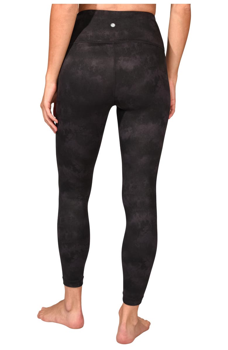 90 DEGREE BY REFLEX Lux Printed High Waist Ankle Leggings, Alternate, color, 