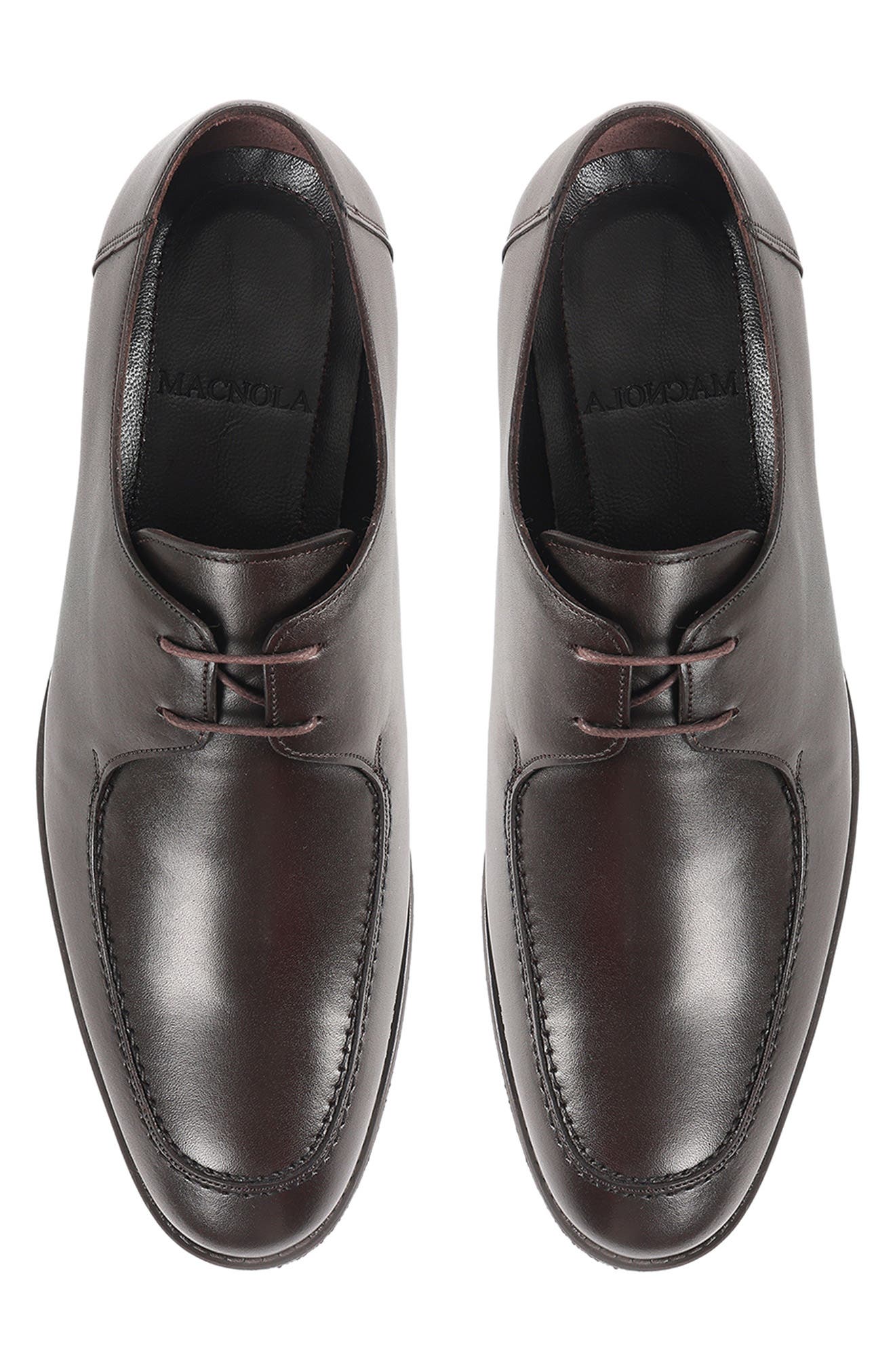 Montana Cap Toe Derby, Alternate, color, DARK BROWN