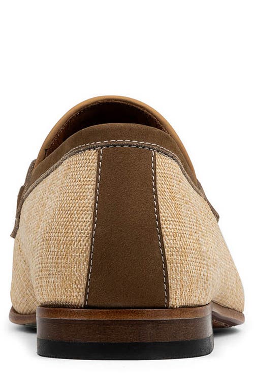 Donald Pliner Ted Bit Loafer In Natural/natural