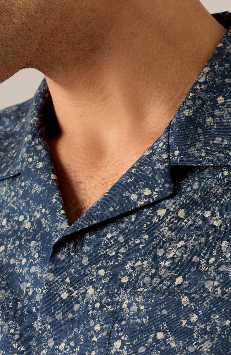 Rhone Floral Stretch Twill Camp Shirt, Alternate, color,