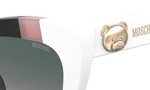 Moschino 54mm Gradient Cat Eye Sunglasses In Multi