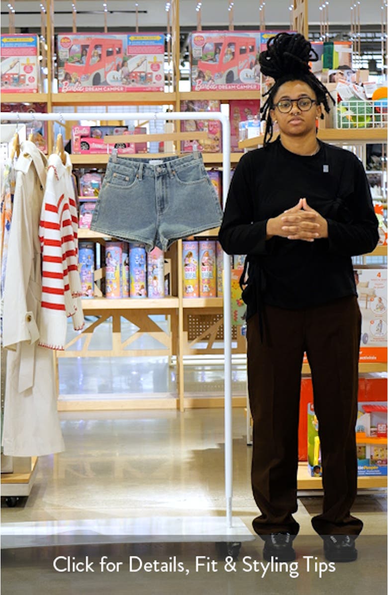 Festival Ollie Denim Shorts, sales video thumbnail