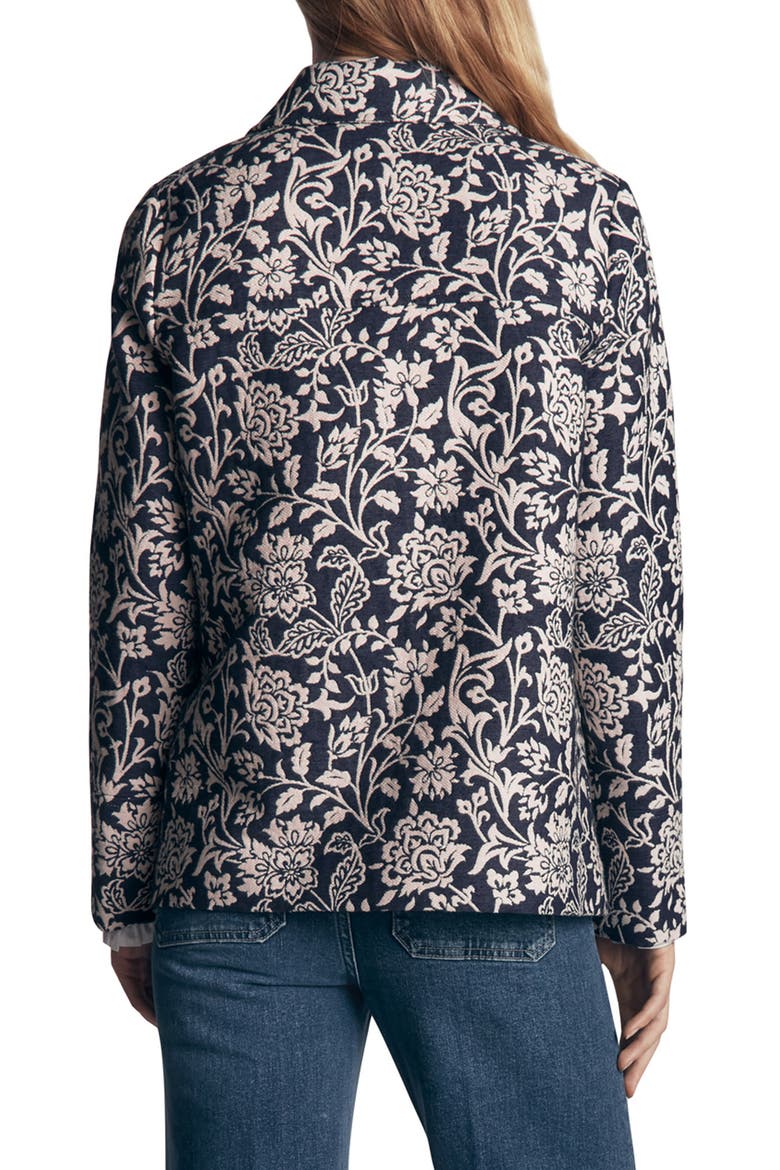 Fife Jacquard Chore Jacket, Alternate, color, NAVY