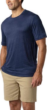 Robert Talbott Davis Linen Jersey Tee